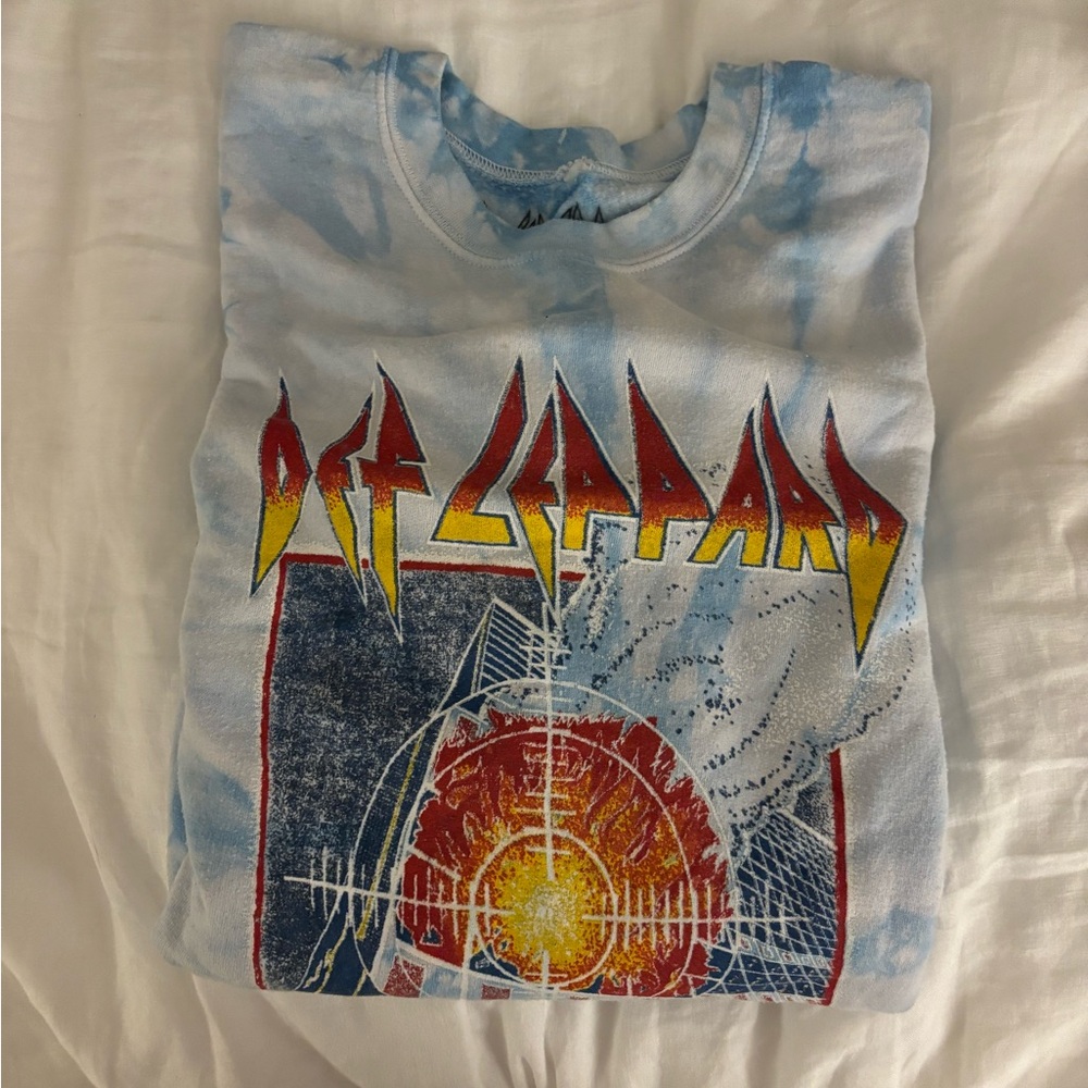 Def Leppard Oversized Sweatshirt
